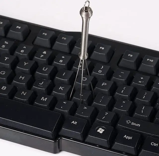 Alt view image 4 of 6 - SAVITA 5 Pcs Mechanical Keyboard Lube Switch Puller Set Kit, Keycap Switch Remover Opener Keyboard Cleaner Tool Including Key Caps Puller, Switch Clamp, Stem Holder, Lube Pens (Black)