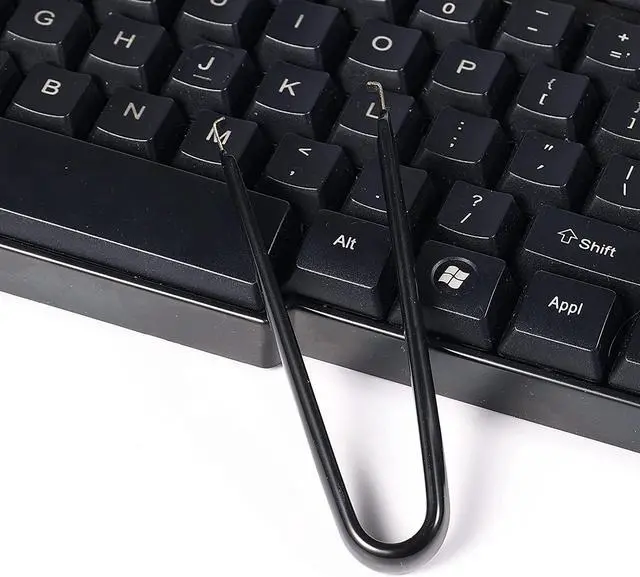 Alt view image 5 of 6 - SAVITA 5 Pcs Mechanical Keyboard Lube Switch Puller Set Kit, Keycap Switch Remover Opener Keyboard Cleaner Tool Including Key Caps Puller, Switch Clamp, Stem Holder, Lube Pens (Black)