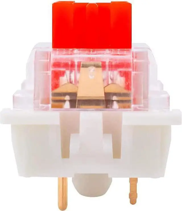 Alt view image 4 of 5 - (Gaote) Switches 3 Pin RGB DIY Replaceable Key Switches for Mechanical Gaming Keyboard (65Pieces) (Red)