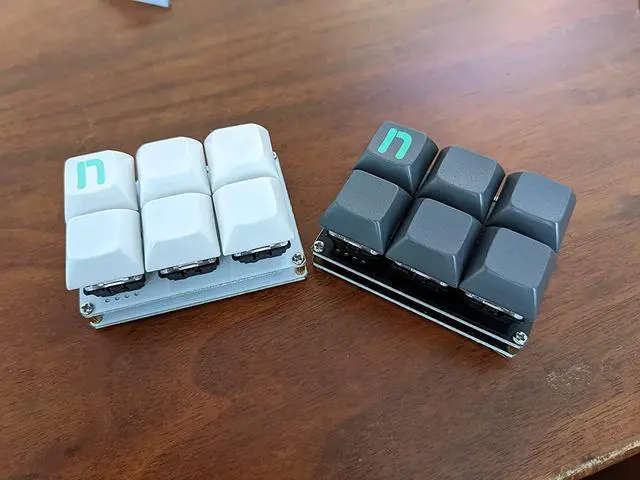 Alt view image 5 of 5 - nullbits Scramble 6-Key Programmable MX Mechanical Keyboard Switch Tester (White)