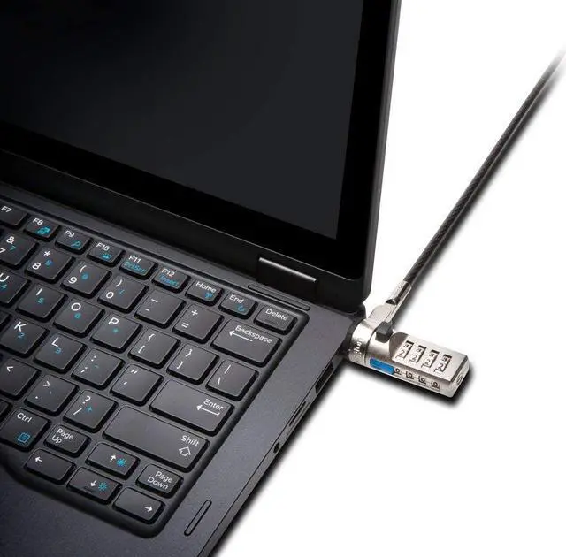 Alt view image 2 of 3 - Kensington N17 Dell Cable Lock for Laptops with Wedge Lock Slot - Pre-Set Combination Lock - (K67929WW)
