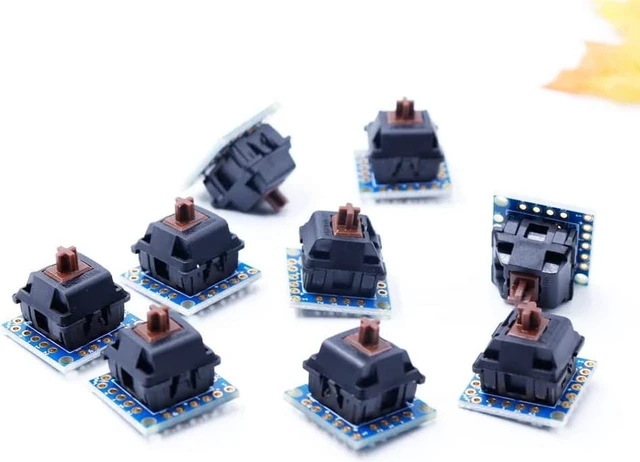 Alt view image 7 of 7 - Treedix 9pcs Key Switch Breakout Prototype PCB Board Compatible with Cherry MX