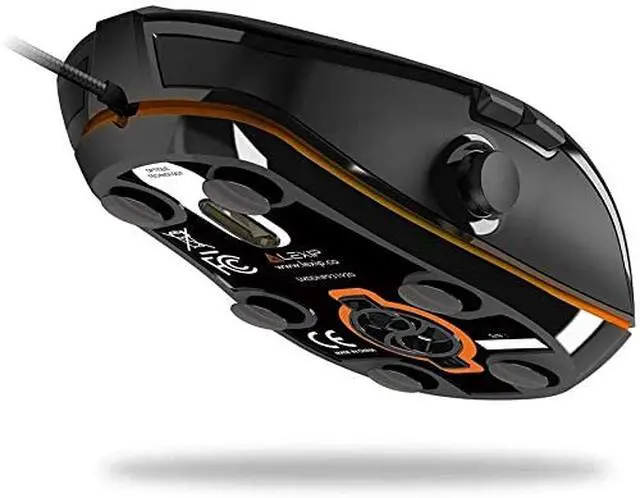 Alt view image 3 of 7 - Lexip - Np93 Alpha - Gaming Mouse - French Innovation - with 2 Axis Internal Joystick - Ultimate Glide with Ceramic Skates + Adjustable Weight +