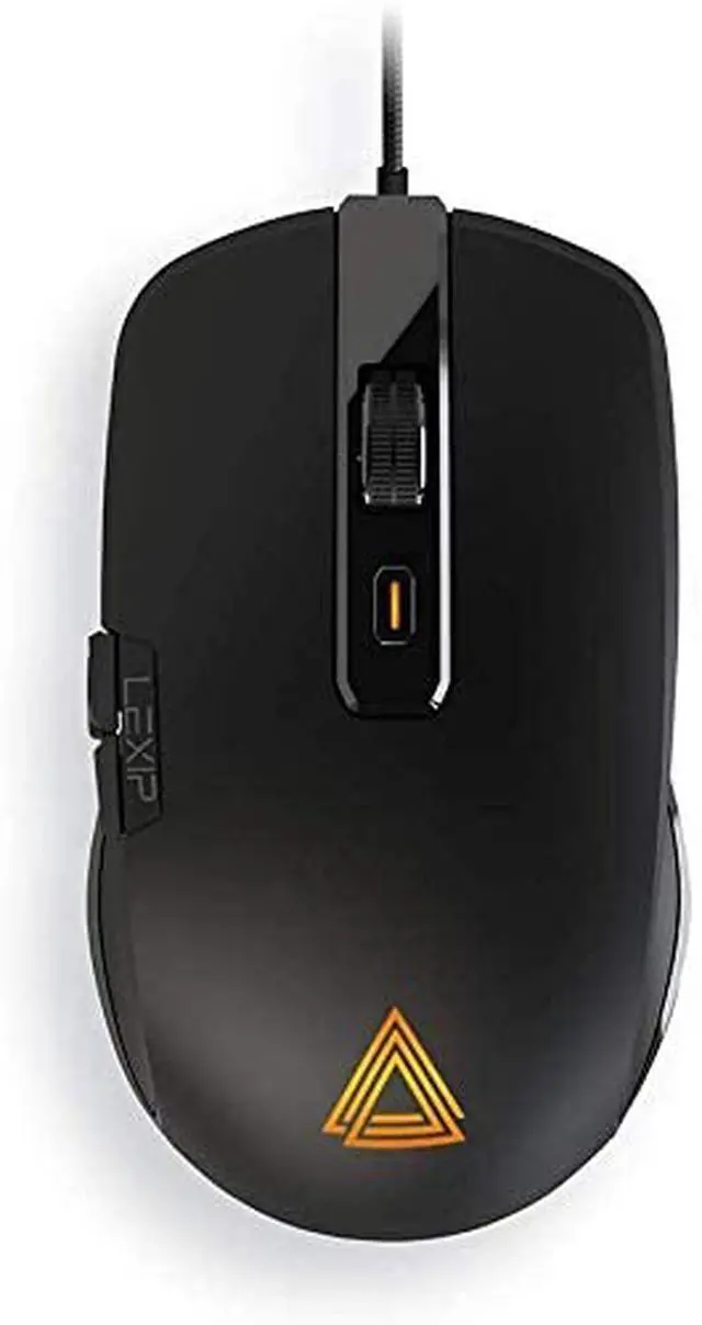 Alt view image 2 of 7 - Lexip - Np93 Alpha - Gaming Mouse - French Innovation - with 2 Axis Internal Joystick - Ultimate Glide with Ceramic Skates + Adjustable Weight +