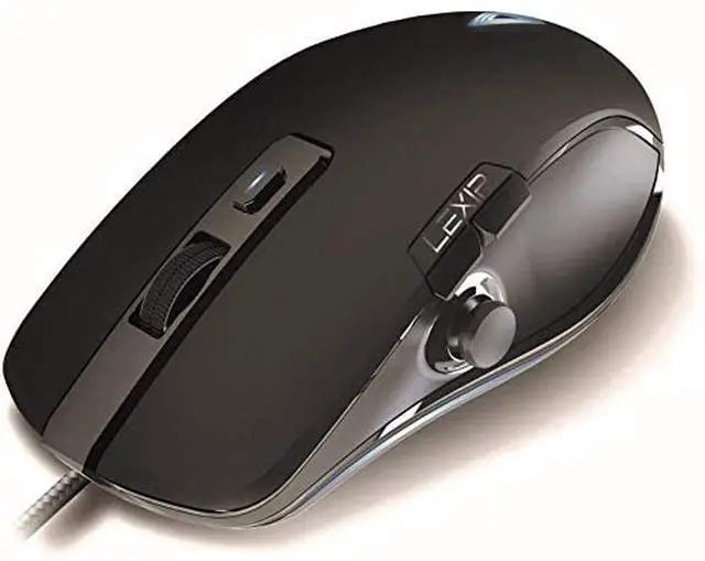 Alt view image 5 of 7 - Lexip - Np93 Alpha - Gaming Mouse - French Innovation - with 2 Axis Internal Joystick - Ultimate Glide with Ceramic Skates + Adjustable Weight +