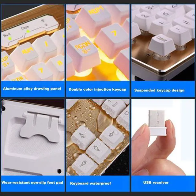 Illuminate Your Mechanical Keyboard with Fluorescent Keycaps from ...