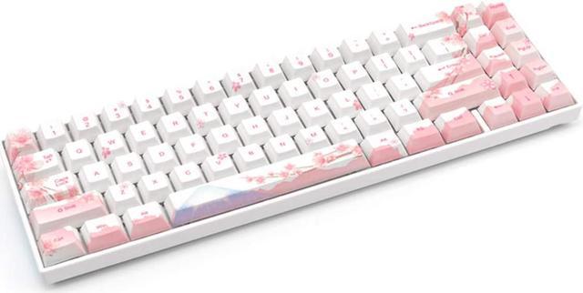 Hottest Cherry Blossom Pink Simple Modern Ergonomic Stylish Ultra Thin  Design USB Receiver Wireless Combo Mouse and Keyboard for Desktop Computer  - China Retro Keyboard and Punk Keyboard price