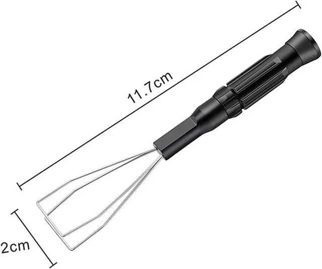 Alt view image 6 of 7 - lucare Universal Keycap Puller Key Puller Keycap Remover Keyboard Removal Tool, Keyboard Keycap Puller Remover Cleaning Tool for Laptop Black One Size