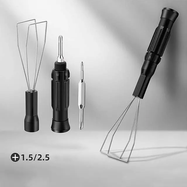 Alt view image 3 of 7 - lucare Universal Keycap Puller Key Puller Keycap Remover Keyboard Removal Tool, Keyboard Keycap Puller Remover Cleaning Tool for Laptop Black One Size