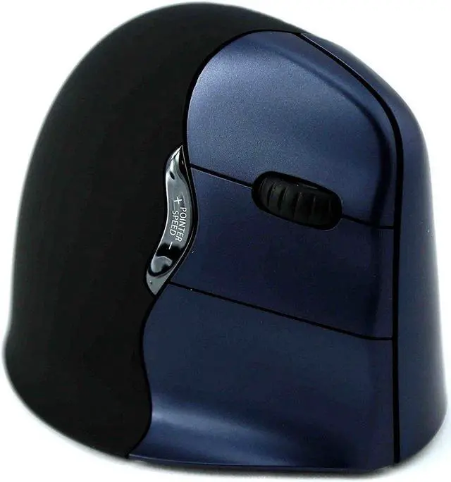 Alt view image 4 of 6 - Jestik Evoluent Mouse VM4RW - VerticalMouse 4, Right Hand Ergonomic Design, Evoluent Vertical Mouse with Wireless Connection for Comfort and Precision, Plus Microfiber Cloth (Regular Size)