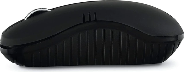 Alt view image 3 of 5 - Verbatim Commuter Wireless Optical Mouse, 2.4 GHz, 1200 DPI, Matte Black