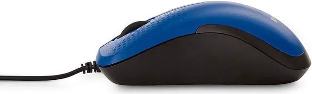 Alt view image 11 of 15 - Verbatim Silent Corded Optical Mouse - Blue
