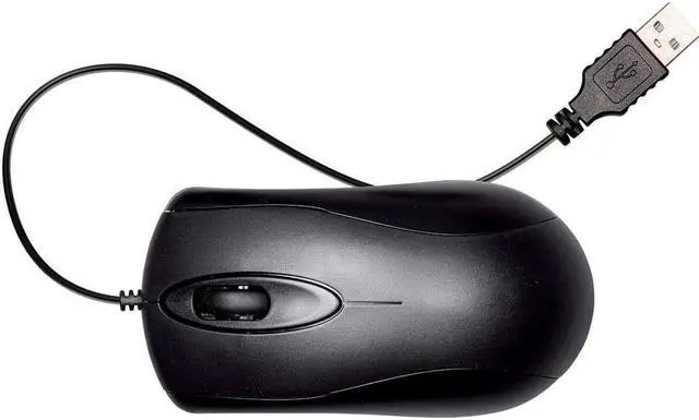 Alt view image 10 of 13 - Monoprice Essential Wired USB Optical Mouse for Home and Office Use, Compatible with Windows PC, Laptop, Notebook, Chrom