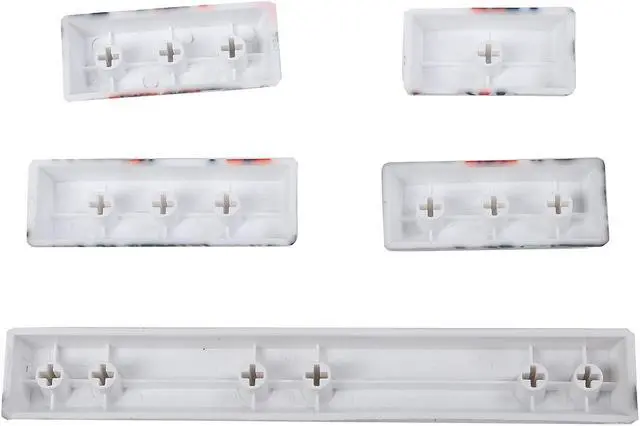Alt view image 3 of 7 - PBT Keycaps, Five Sided Sublimation, 71 Keys Keyboard Caps Set, Compatible with 61/64 Specification Keyboards, Ultra Thick Design for Satisfying Keystrokes, Wear (English-Korean)