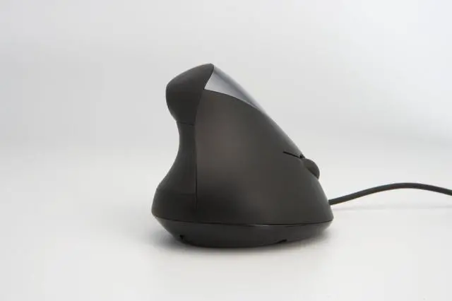Alt view image 5 of 5 - Wow Pen Joy WP-012-BK-E Vertical Ergonomic Optical Mouse, Right Hand (Black)
