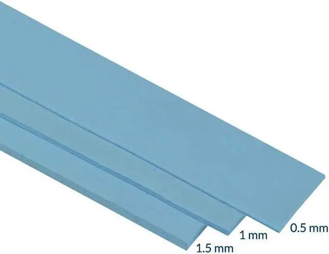 Alt view image 3 of 5 - ARCTIC Thermal Pad 120 x 20 x 1.0 mm (Pack of 2) - Thermal Compound for All Coolers, Efficient Thermal Conductivity Gap Filler, Non-Stick, Safe Handling, Easy to Apply - Blue
