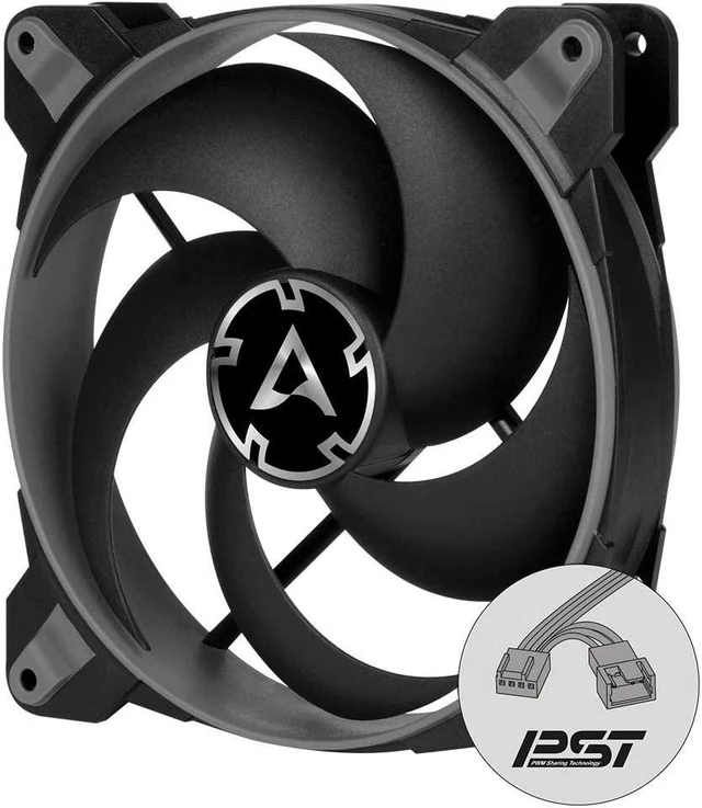 Main image of ARCTIC BioniX P140 \u2013 140 mm Gaming Case Fan with PWM Sharing Technology (PST), Very Quiet Motor, Computer, 200-1950 RPM \u2013 Grey