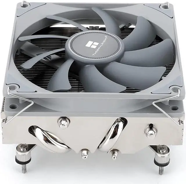 Alt view image 4 of 7 - Thermalright AXP90-X47 Low Profile CPU Air Cooler, 47mm Height, TL-9015 92mm PWM Fan,4 Heat Pipes, for AMD AM4/Intel 115X/1200