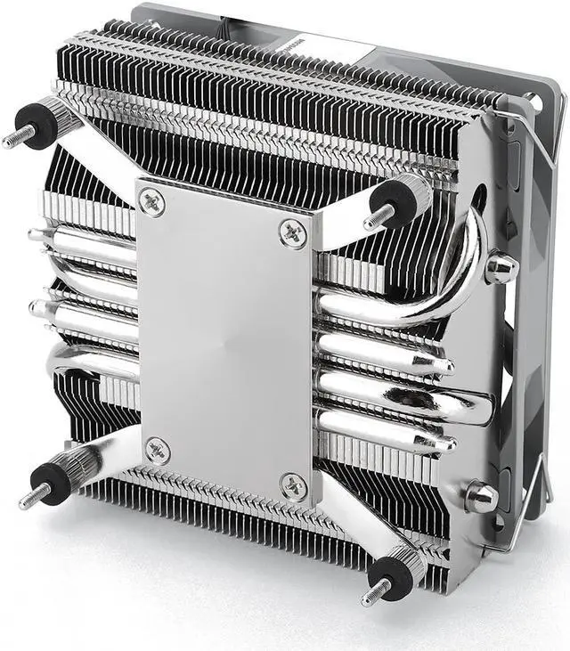 Alt view image 3 of 7 - Thermalright AXP90-X47 Low Profile CPU Air Cooler, 47mm Height, TL-9015 92mm PWM Fan,4 Heat Pipes, for AMD AM4/Intel 115X/1200