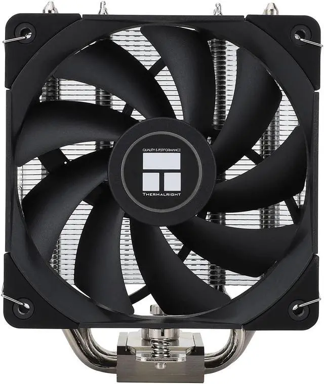 Alt view image 2 of 7 - Thermalright Assassin X 120 CPU Air Cooler, 4 Heatpipes, TL-C12B PWM Fan, for AMD AM4/Intel 115X/1200/2066
