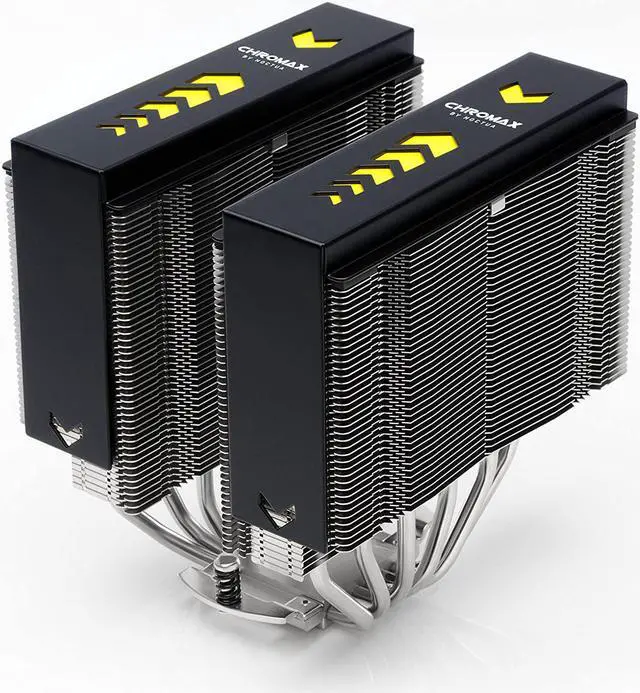 Alt view image 4 of 5 - Noctua NA-HC3 chromax.Black.swap, Heatsink Cover for NH-D15, NH-D15S & NH-D15 SE-AM4 (Black)