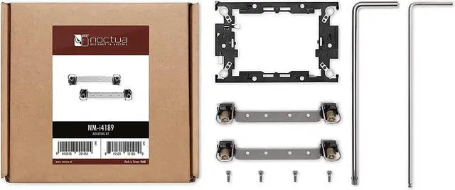 Alt view image 2 of 3 - Noctua NM-i4189, CPU Cooler mounting kit for Intel LGA4189-4 (P4) sockets