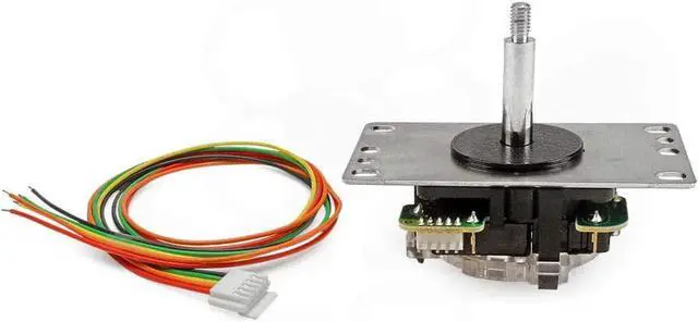 Alt view image 5 of 7 - Sanwa JLF-TP-8YT Original Joystick - for Arcade Game 4 & 8 Way Adjustable, Compatible with Catz Mad SF4 Tournament Joystick (White Ball Top)