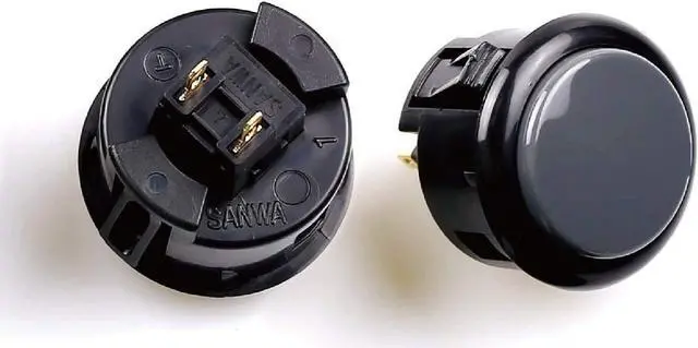 Alt view image 6 of 7 - Sanwa JLF-TP-8YT Joystick + Sanwa 8 pcs OBSF-30 Push Button Bundle Kit Color : Gray - for Arcade Game 4 & 8 Way Adjustable, Compatible with Catz Mad SF4 Tournament Joystick S@NWA
