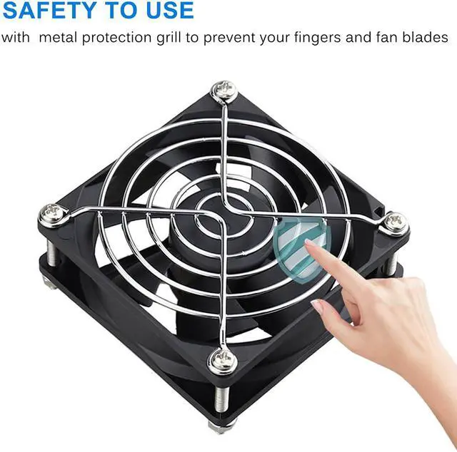 Alt view image 6 of 7 - GDSTIME 80mm USB Fan, 80mm x 25mm 8025 Brushless Computer Case Cooling Fan