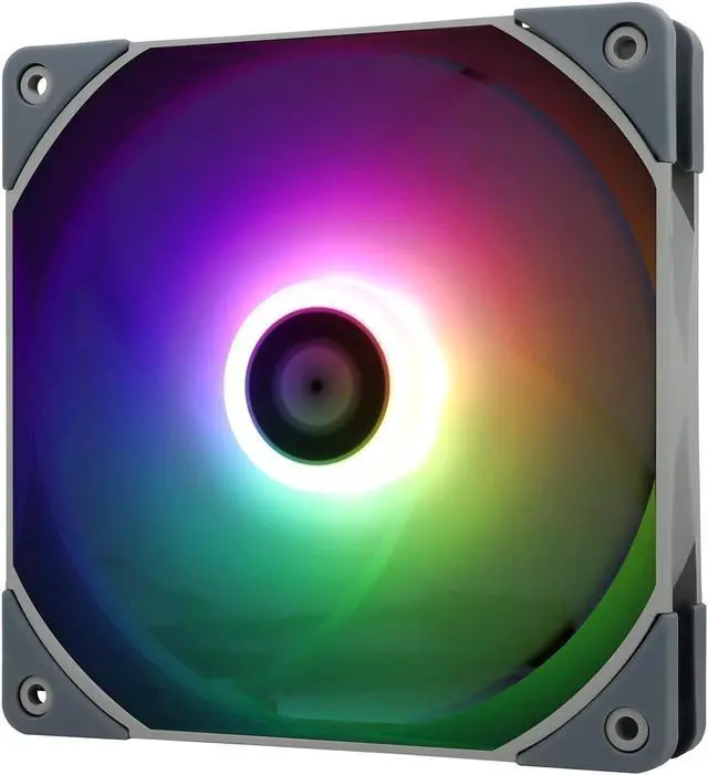 Alt view image 2 of 7 - Thermalright TL-C14S 140mm ARGB Fan, 5V ARGB Lighting, PWM Control, 1500RPM, Balance Performance Case Fan