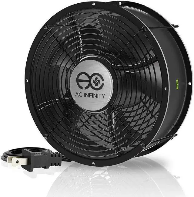 Main image of AC Infinity AXIAL 2589, Muffin Fan 10", 120V AC Ø254mm x 89mm High Speed, for DIY Cooling Ventilation Exhaust Projects
