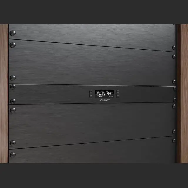 Alt view image 7 of 7 - AC Infinity CLOUDPLATE T5, Rack Mount Fan 1U, Rear Exhaust Airflow, for Cooling AV, Home Theater, Network 19 Racks, Welcome to consult