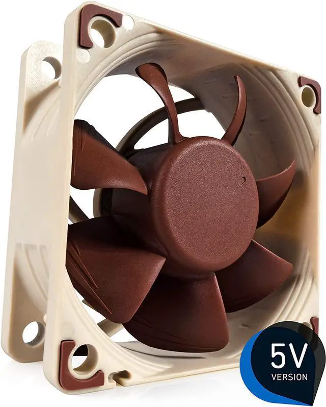 Main image of Noctua NF-A6x25 5V, Premium Quiet Fan, 3-Pin, 5V Version (60mm, Brown)