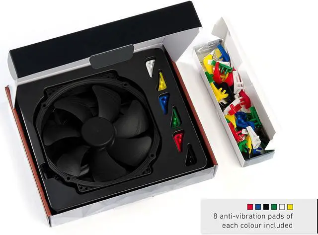 Alt view image 4 of 5 - Noctua NF-A15 HS-PWM chromax.Black.swap, Premium Quiet Fan, 4-Pin (140mm, Black)