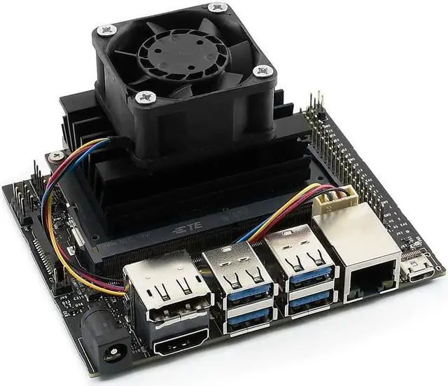 Alt view image 7 of 7 - Dedicated DC 5V Cooling Fan Compatible with NVIDIA Jetson Nano Developer Kit and B01 Version PWM Speed Adjustment Strong Cooling Air Fan 40mm×40mm×20mm with 4PIN Reverse-Proof Connector