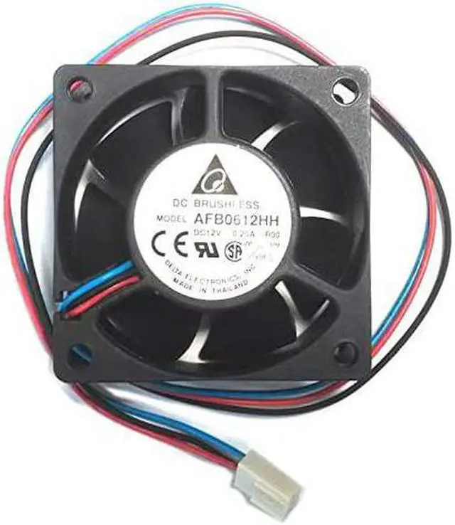 Alt view image 2 of 4 - Delta 60x60x25mm Ultra High Speed Fan AFB0612HH-R00