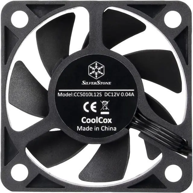 Alt view image 2 of 7 - Silverstone FTF 5010 50mm x 10mm Tiny Form Factor Fan with Hydro Dynamic Bearing (HDB) for Low Noise and Long Life, SST-FTF5010B
