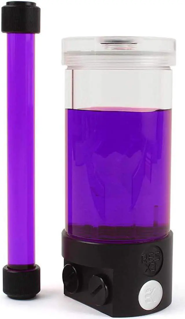 Alt view image 3 of 5 - EK CryoFuel Premixed Transparent Liquid Coolant Indigo Violet 1l