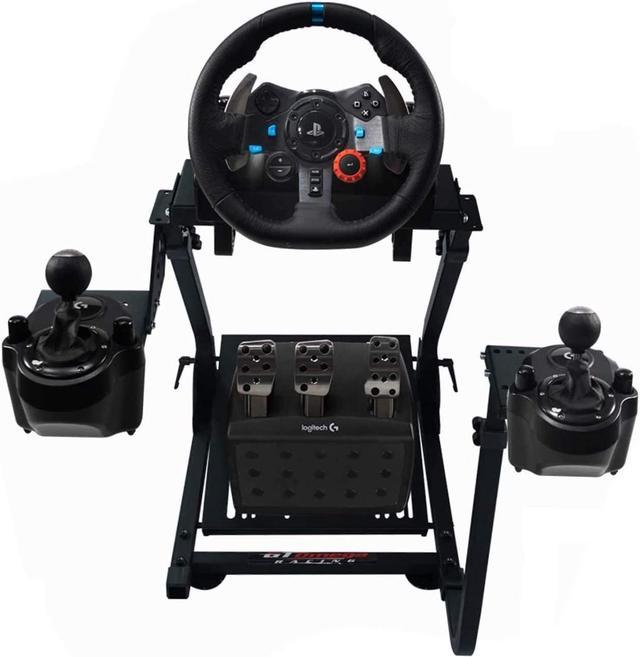 Neem de telefoon op Machtig boiler GT Omega Racing Wheel Stand for Logitech G920 G29 G923 Driving Force Gaming Steering  Wheel, Pedals