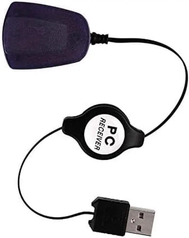 Alt view image 6 of 6 - Calvas 1pc Wireless Mouse Remote Controller USB Receiver IR Remote Control For Loptop PC Computer Center Windows