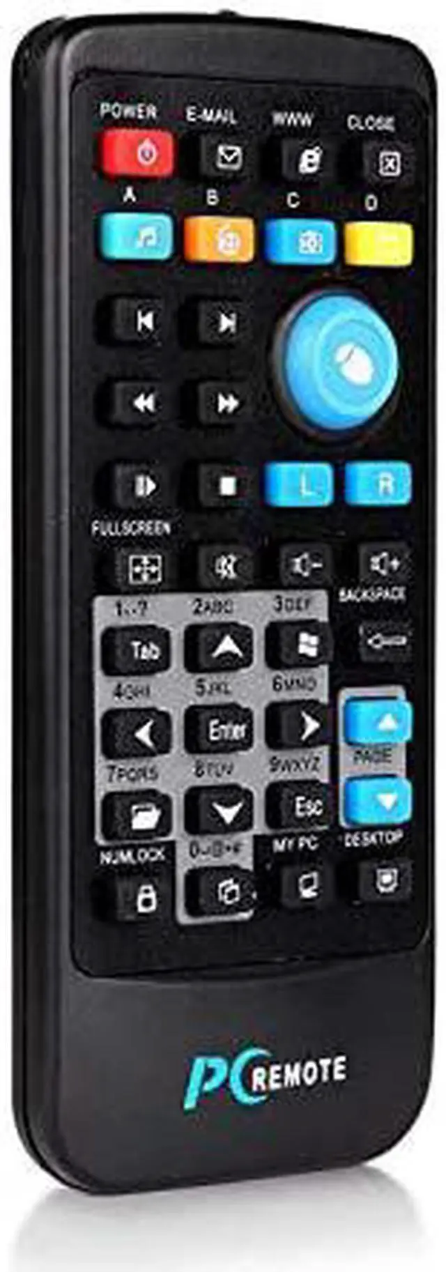 Alt view image 5 of 6 - Calvas 1pc Wireless Mouse Remote Controller USB Receiver IR Remote Control For Loptop PC Computer Center Windows