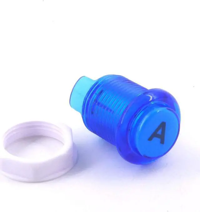 Alt view image 6 of 7 - SJ@JX Arcade Game DIY Kit 2 Player Zero Delay USB Encoder Button Joystick Controller for Retro Raspberry MAME Jamma NES PC Windows