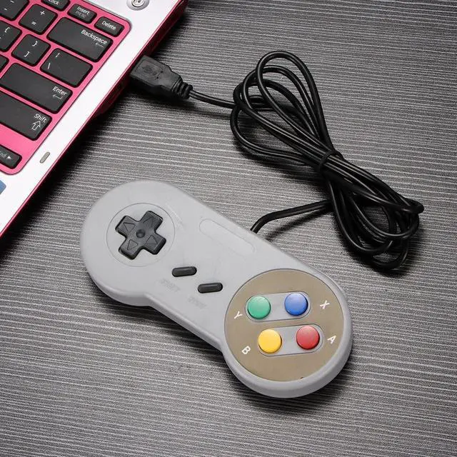 Alt view image 3 of 7 - Game Handle and Accessories USB Game Controller Gaming Joystick Gamepad , Video Entertainment Gaming Joystick Controller USB Game Controller Gaming Joystick