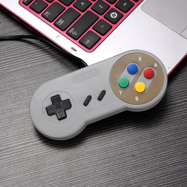 Alt view image 6 of 7 - Gaming Joystick Gamepad, Video Entertainment Gaming Joystick Controller USB Wired Game for Computer Laptop Controller, Gaming Joystick USB Game Controller