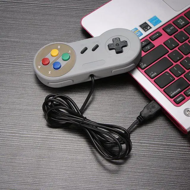 Alt view image 7 of 7 - Game Handle and Accessories USB Game Controller Gaming Joystick Gamepad , Video Entertainment Gaming Joystick Controller USB Game Controller Gaming Joystick