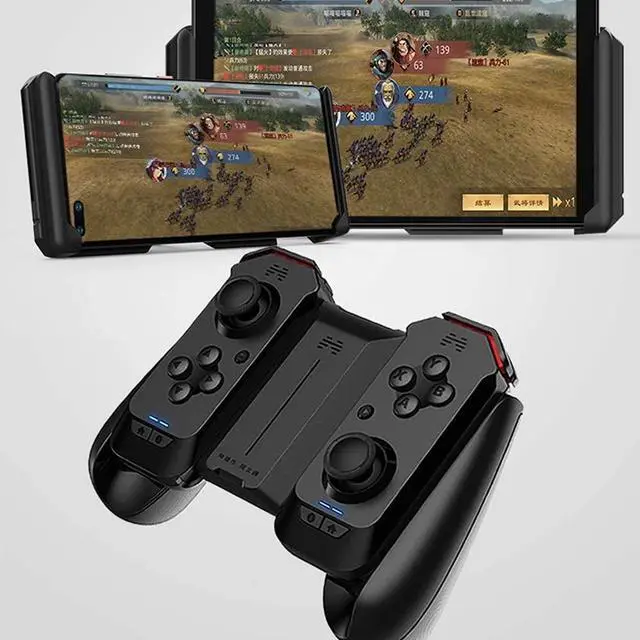 Alt view image 4 of 6 - RenminRoad Mobile Gamepad,Mobile Game Controller for Mobile Controller,Wireless Controller Joypads Left Right Wireless Bluetooth Gamepad Joystick Controller,for PC, USB Gaming Controller Compatible