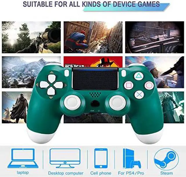 Alt view image 3 of 7 - LZW Bluetooth Controller Joystick Game Controller PS4 Controller Wireless Game Controller Bluetooth Game Board Game Board for PS3/Android Smartphone Computer Remote