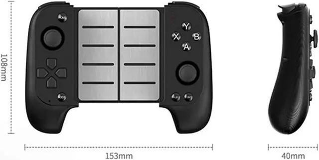 Alt view image 2 of 7 - HCYLYGO New Wireless Bluetooth Game Controller Dedicated Mobile Game Controller Android/iOS Joystick Game Controller Game Controller Game Controller HOT (Color : A)
