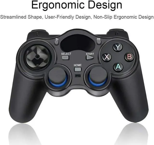 Alt view image 3 of 7 - BUYFUN Mobile Game Controller Wireless Game Controller Joystick Gamepad Gaming Handle Computer Game Controller for Android Tablet Phone PC Smart TV Network Set-Top Box PC360 Games