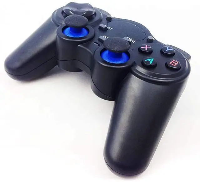 Alt view image 6 of 7 - YYMM Game Controller, Wireless Gaming Enhanced Game Controller Gamepad, Non-Slip 360 Joystick Wireless Game Controller, for PC/Laptop Computer